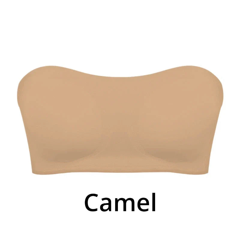 SUJETADOR STRAPLESS CON CIERRE LATERAL