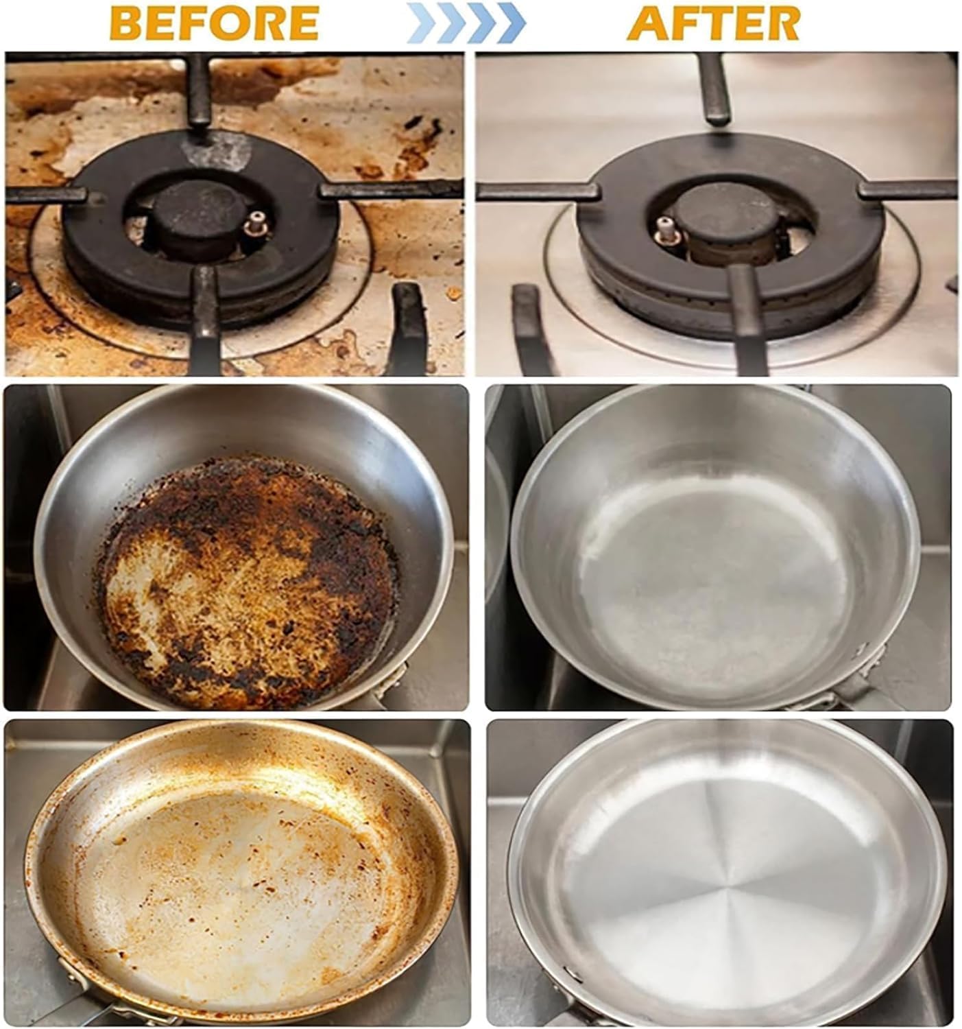 POLVO LIMPIADOR DE OLLAS DE COCINA