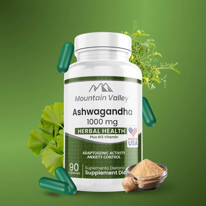 MOUNTAIN VALLEY X 90 CON ASHWAGANDHA Y SIN AZUCAR