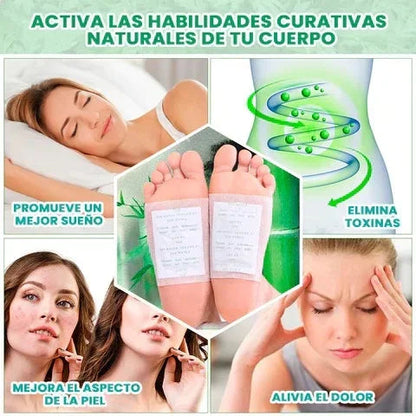 PARCHE PARA PIES CAJA X 10