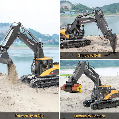 EXCAVADORA RC 3 EN 1 KOLEGEND