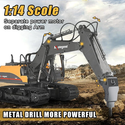 EXCAVADORA RC 3 EN 1 KOLEGEND