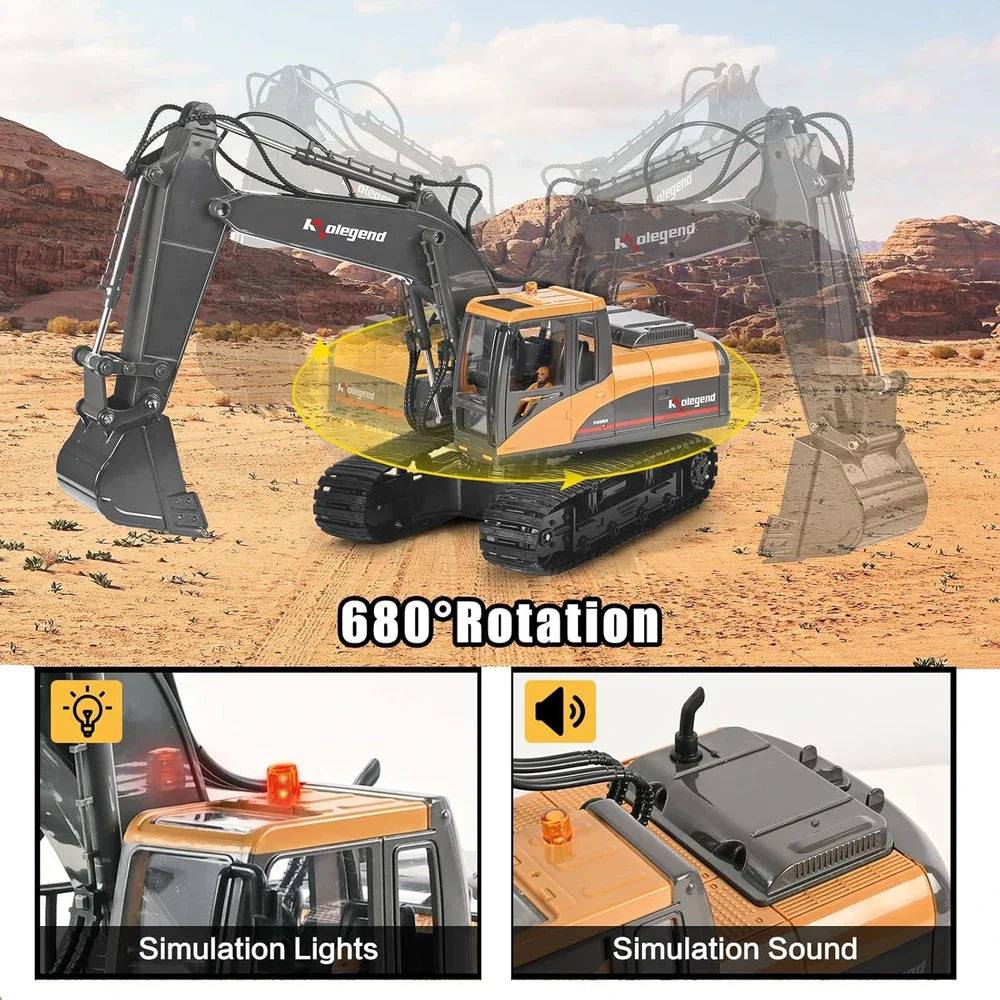 EXCAVADORA RC 3 EN 1 KOLEGEND