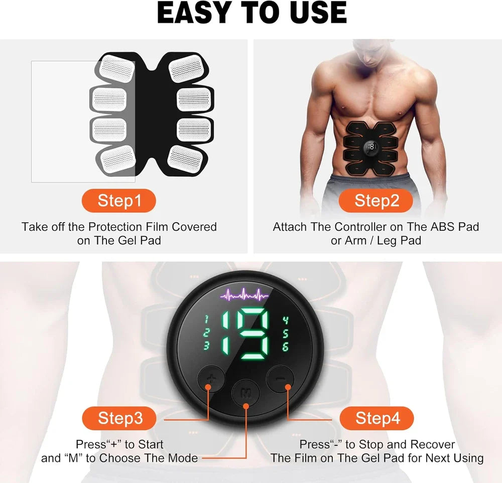 ESTIMULADOR MUSCULAR RECARGABLE GREXEMIN