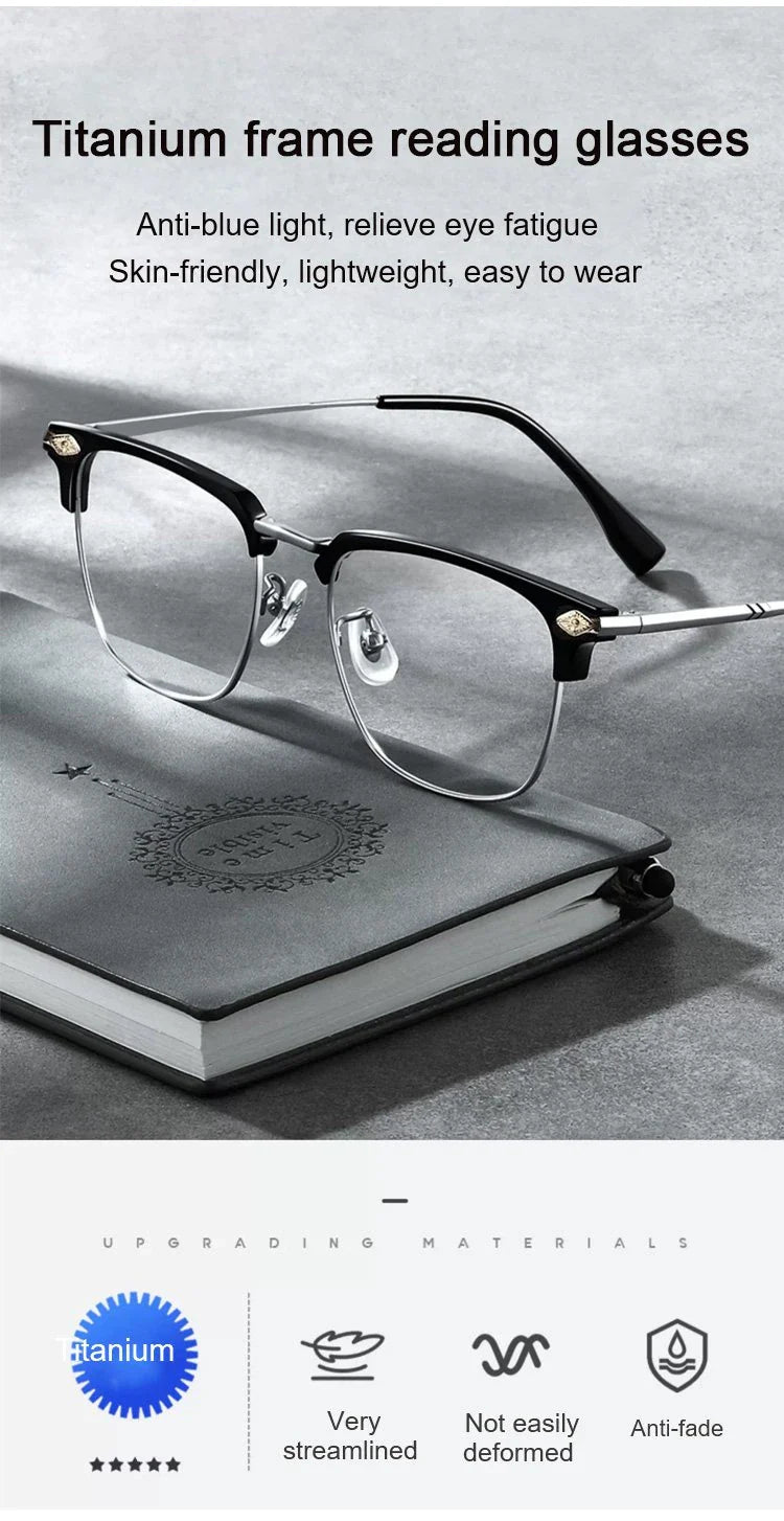 GAFAS TITANIO FILTRO LUZ AZUL
