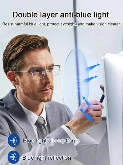 GAFAS TITANIO FILTRO LUZ AZUL