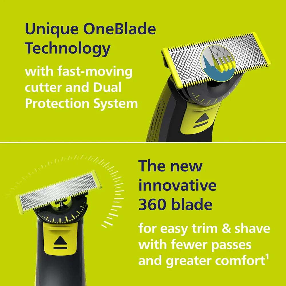 AFEITADORA Y RECORTADORA PHILIPS NORELCO ONEBLADE 360