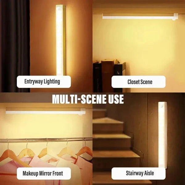 LUZ LED MAGNÉTICA CON SENSOR DE MOVIMIENTO PACK X3