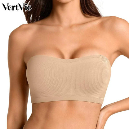 SUJETADOR STRAPLESS CON CIERRE LATERAL