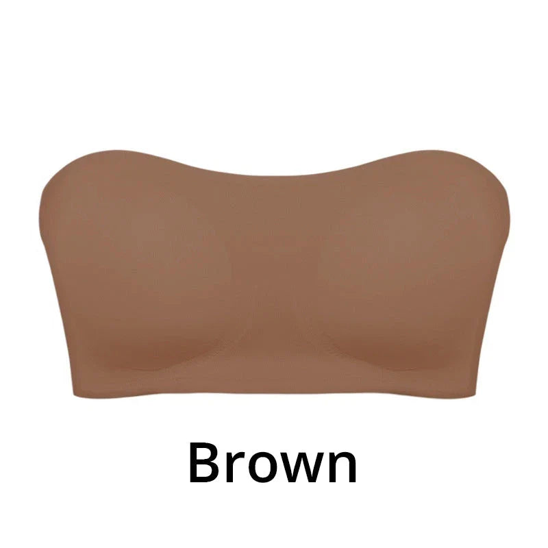 SUJETADOR STRAPLESS CON CIERRE LATERAL