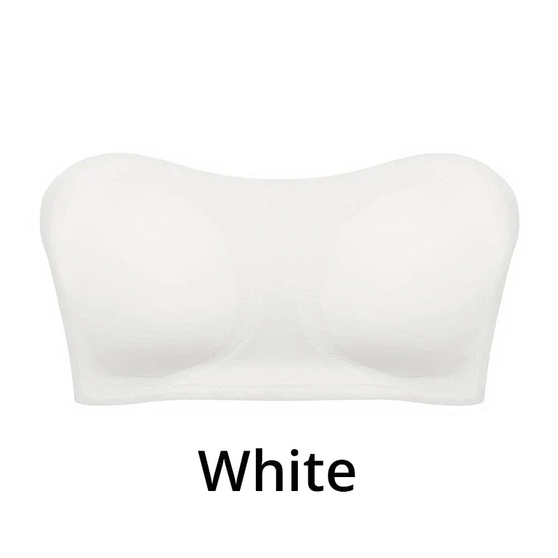 SUJETADOR STRAPLESS CON CIERRE LATERAL