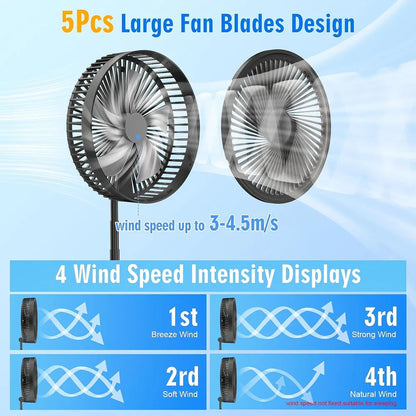 VENTILADOR PORTÁTIL PLEGABLE LIPETY