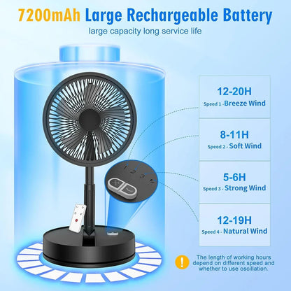 VENTILADOR PORTÁTIL PLEGABLE LIPETY