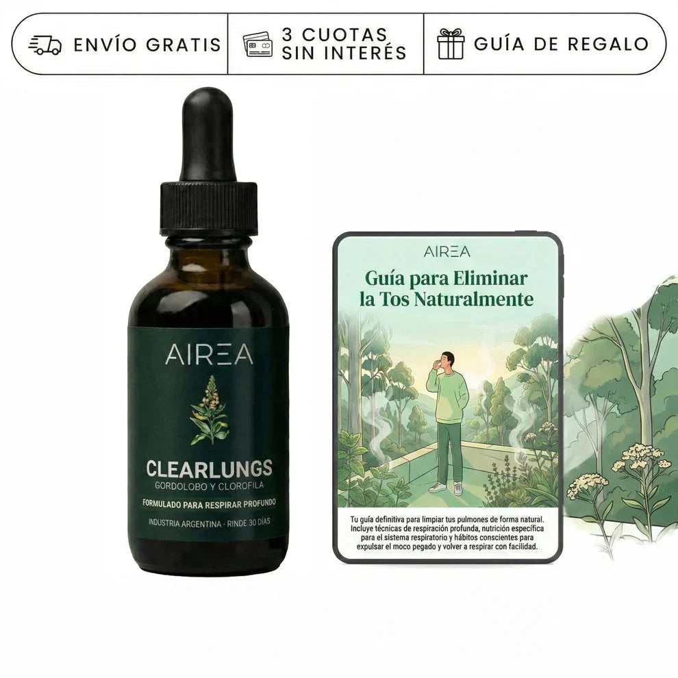 CLEARLUNGS EXTRACTO DE GORDOLOBO PARA DESINTOXICACIÓN PULMONAR