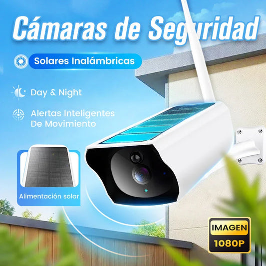 CÁMARA DE SEGURIDAD SOLAR INALÁMBRICA