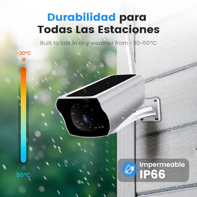CÁMARA DE SEGURIDAD SOLAR INALÁMBRICA