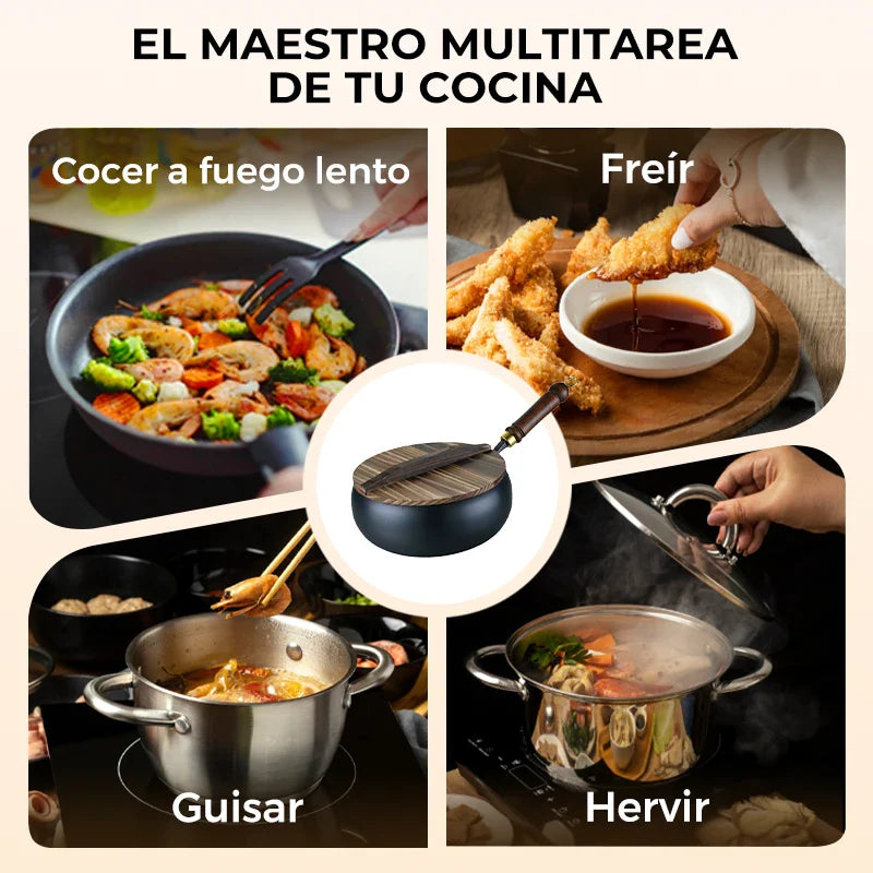 SARTEN ARTESANA HIERRO FUNDIDO