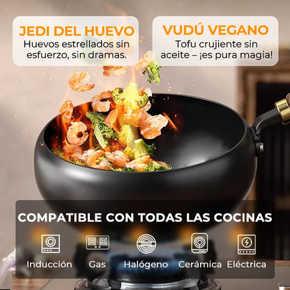 SARTEN ARTESANA HIERRO FUNDIDO
