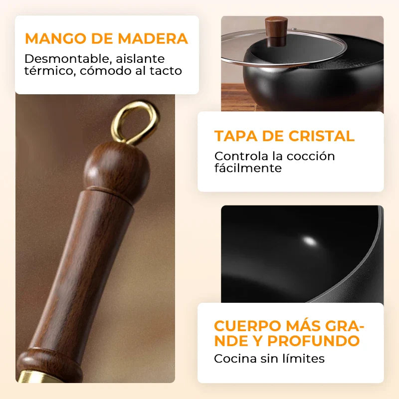 SARTEN ARTESANA HIERRO FUNDIDO