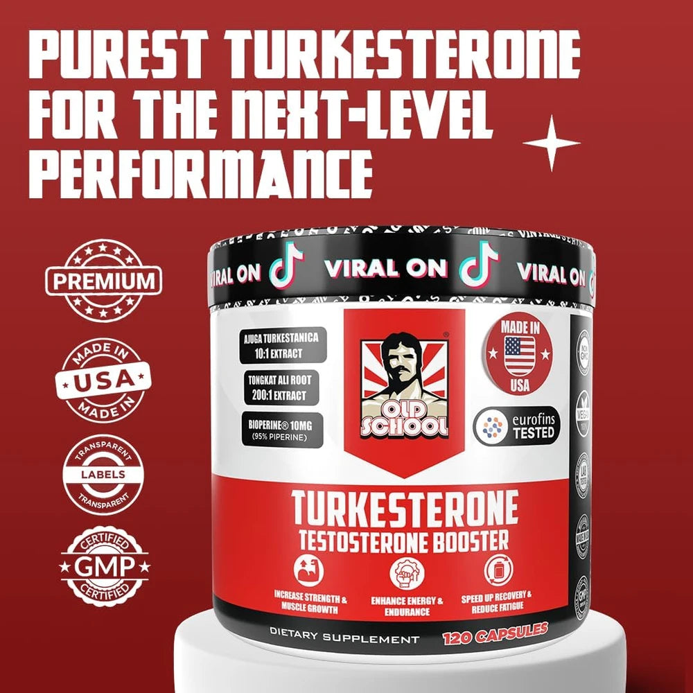 SUPLEMENTO DE TESTOSTERONA CON TURKESTERONE