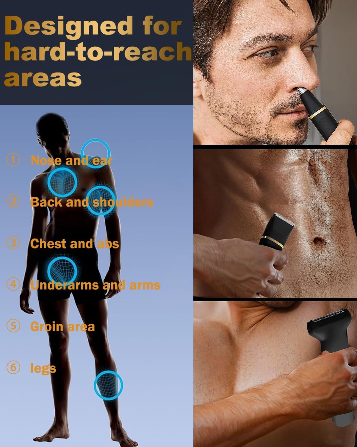 RECORTADORA CORPORAL TOTAL - MULTIUSOS