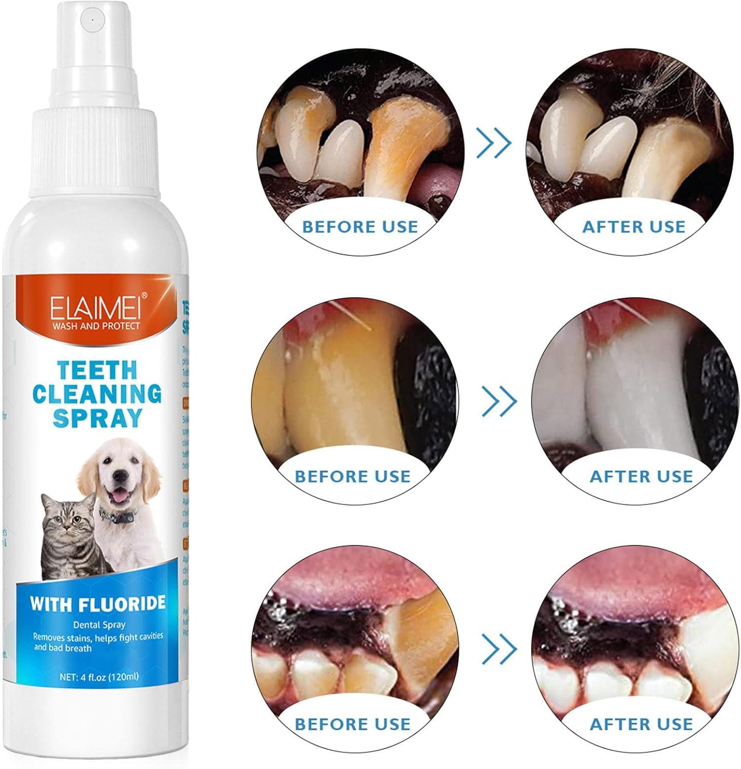 SPRAY DENTAL FRESCO PARA MASCOTAS