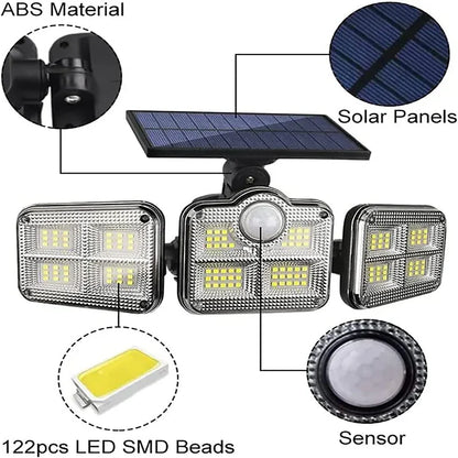 LAMPARA CON SENSOR SOLAR