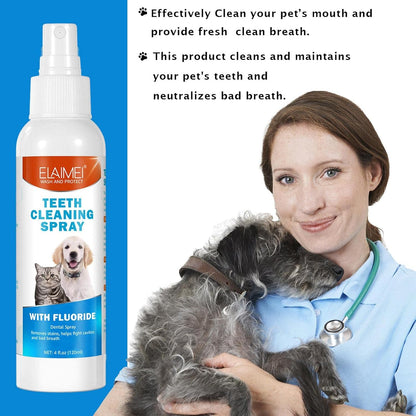 SPRAY DENTAL FRESCO PARA MASCOTAS