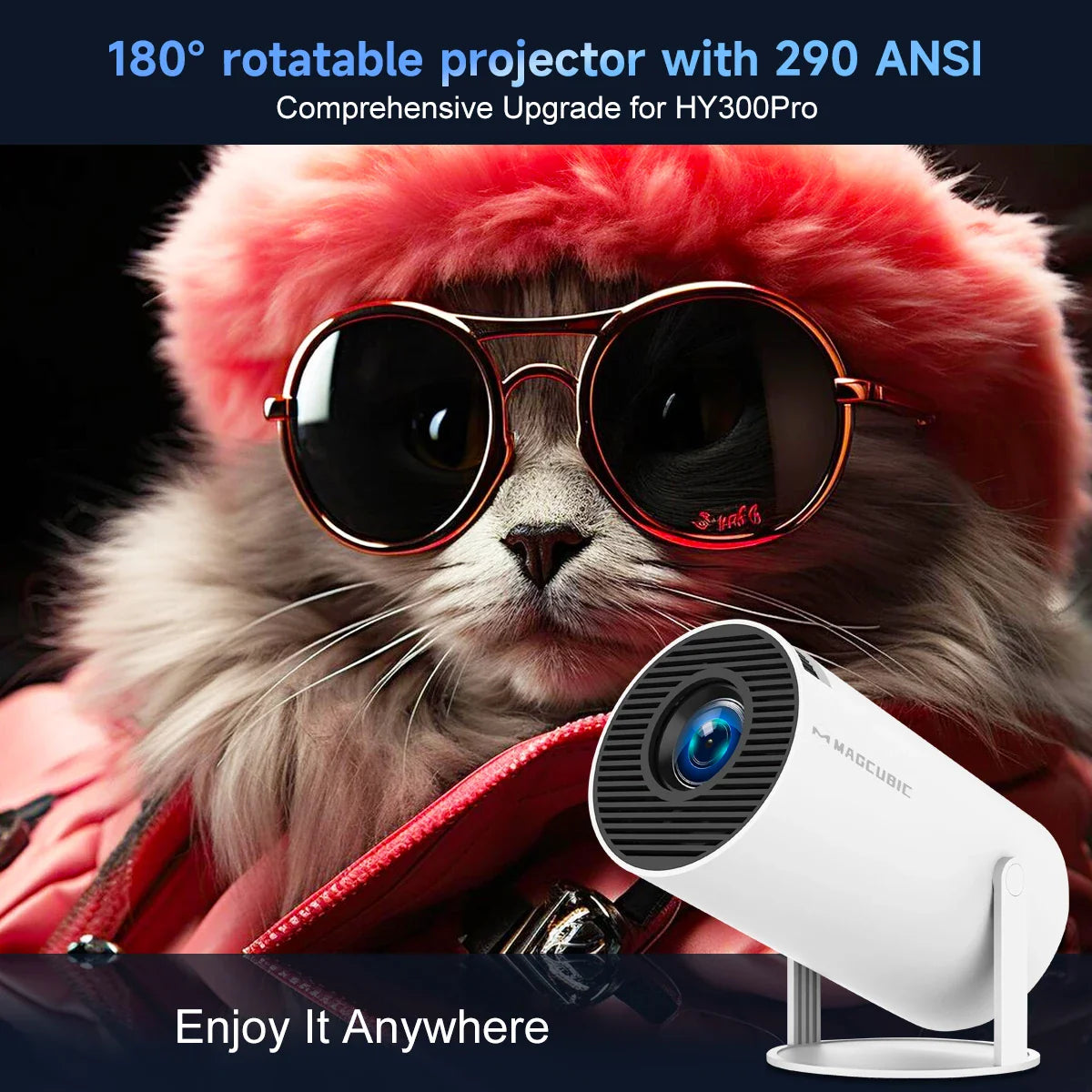 PROYECTOR CINE EN CASA PORTÁTIL