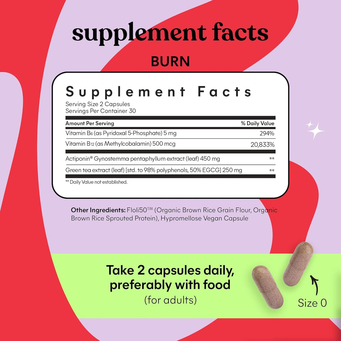 CAPSULAS LEMME BURN - METABOLISMO Y CONTROL ABDOMINAL