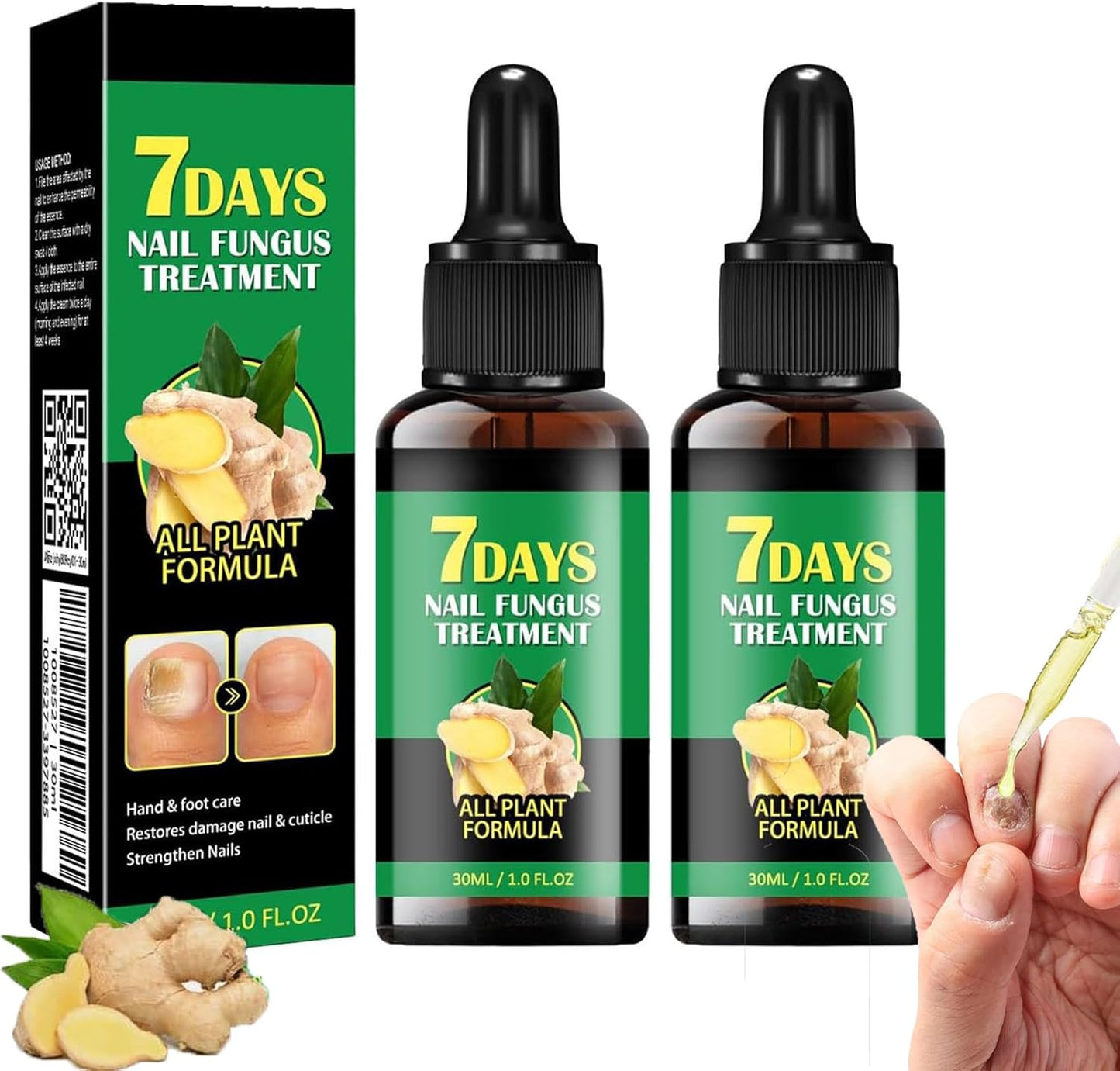TRATAMIENTO DE UÑAS JAYSUING DE 7 DÍAS, SUERO NATURAL