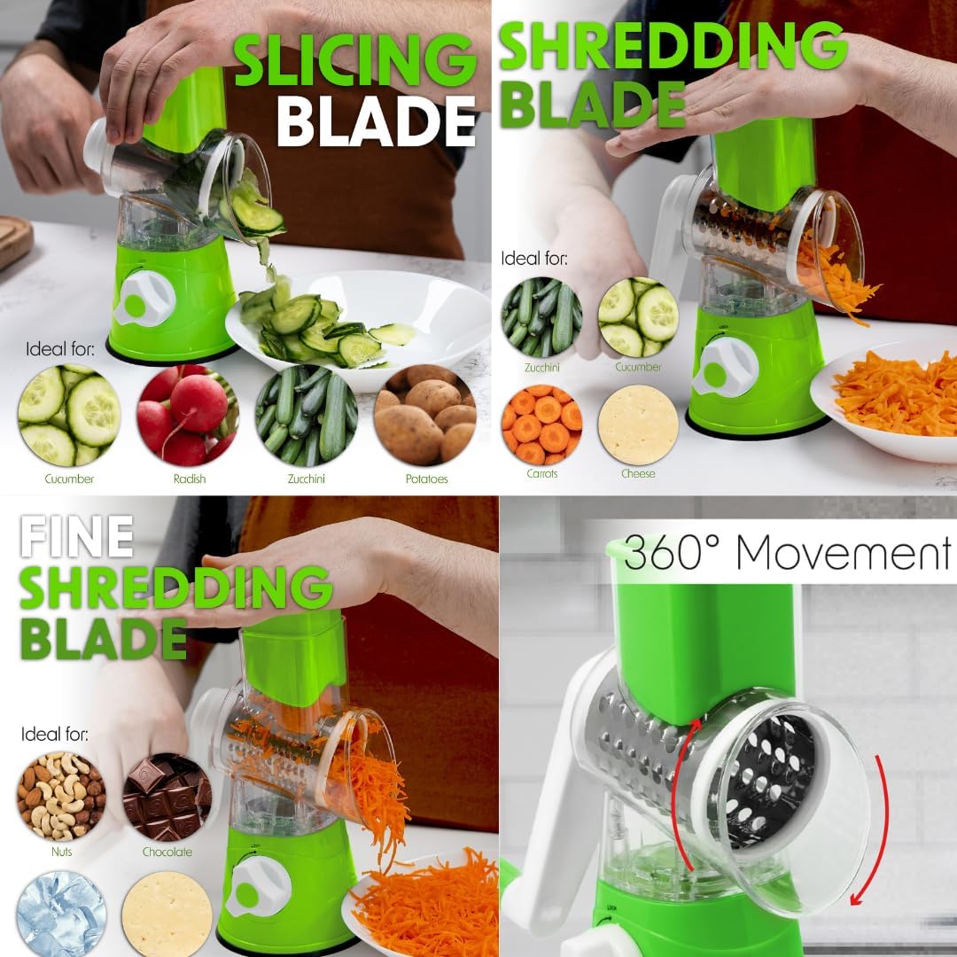 RALLADOR ROTATORIO PRO COCINA