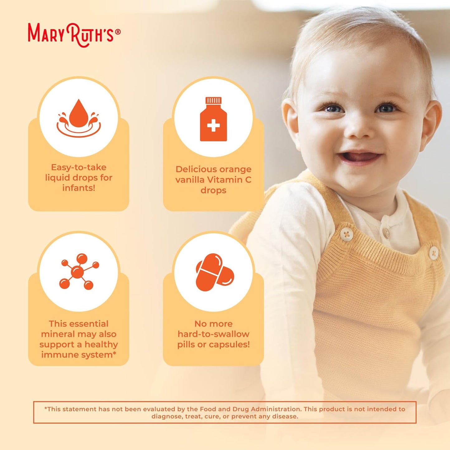 GOTAS ORGÁNICA PARA BEBÉS SALUD - VITAMINA C