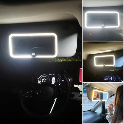 ESPEJO DE MAQUILLAJE CON LUZ LED