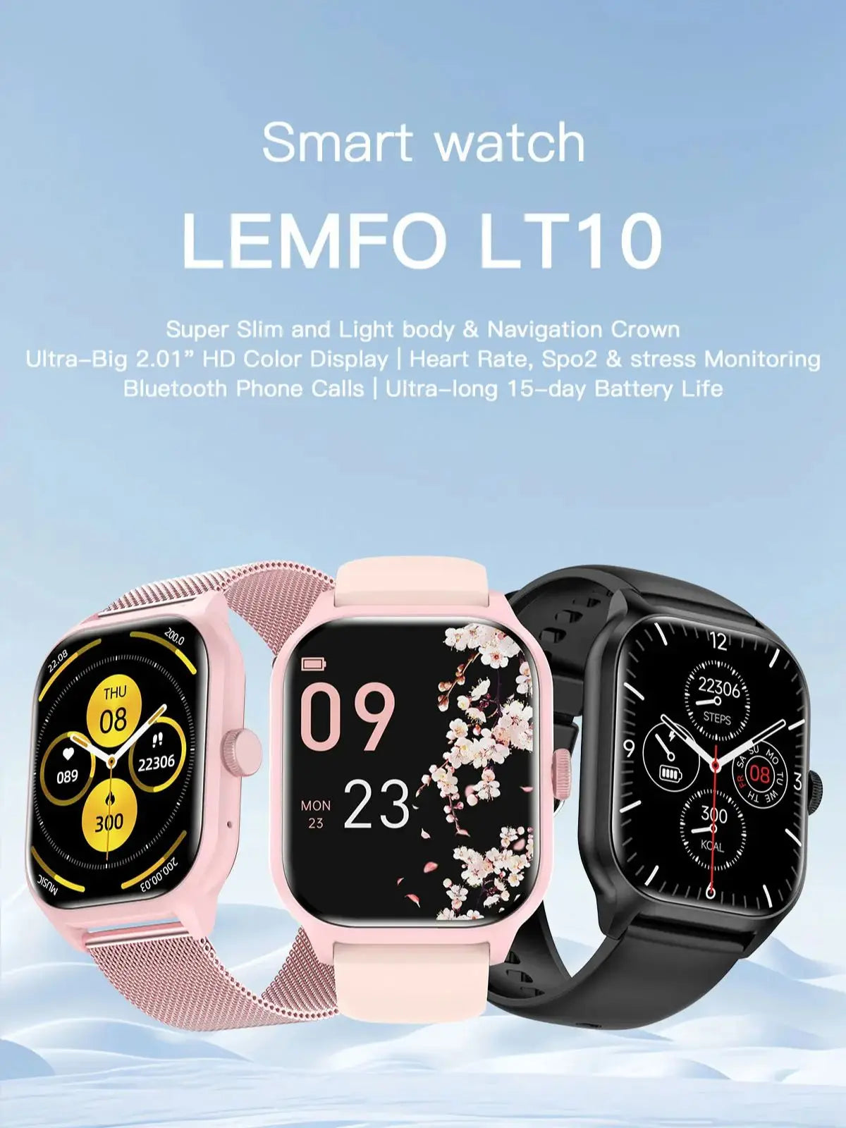 RELOJ INTELIGENTE ELEGANTE