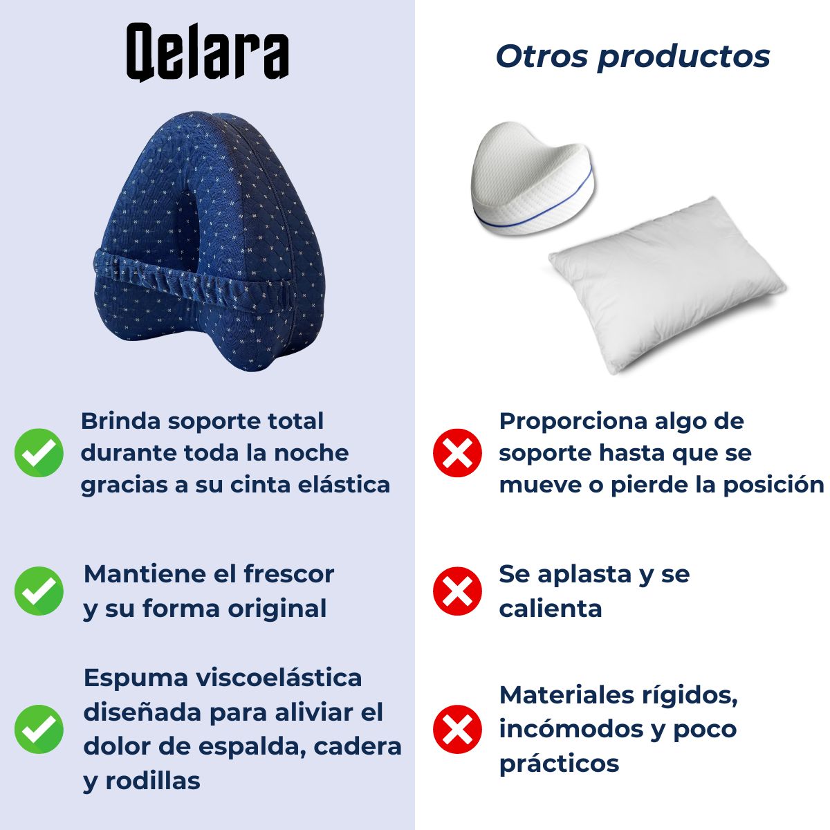 ALMOHADA ERGOFLEX PARA DORMIR MEJOR