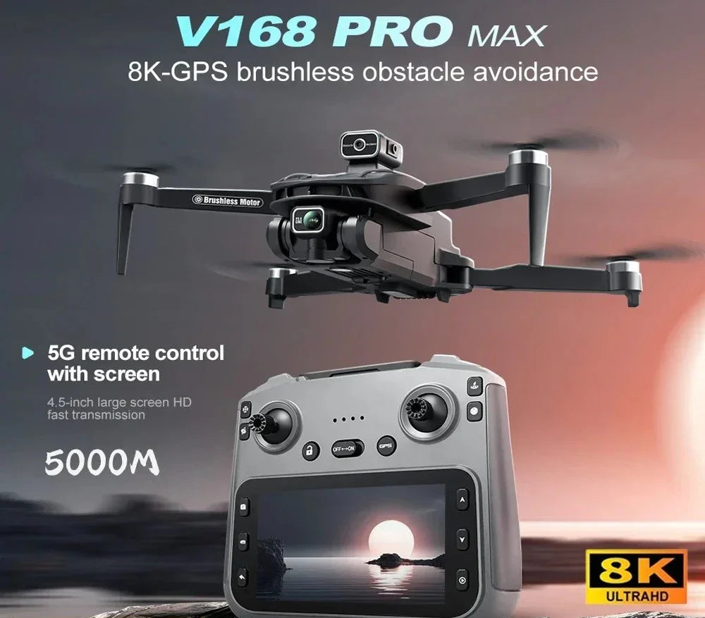 DRONE V PRO MAX CON CÁMARA HD