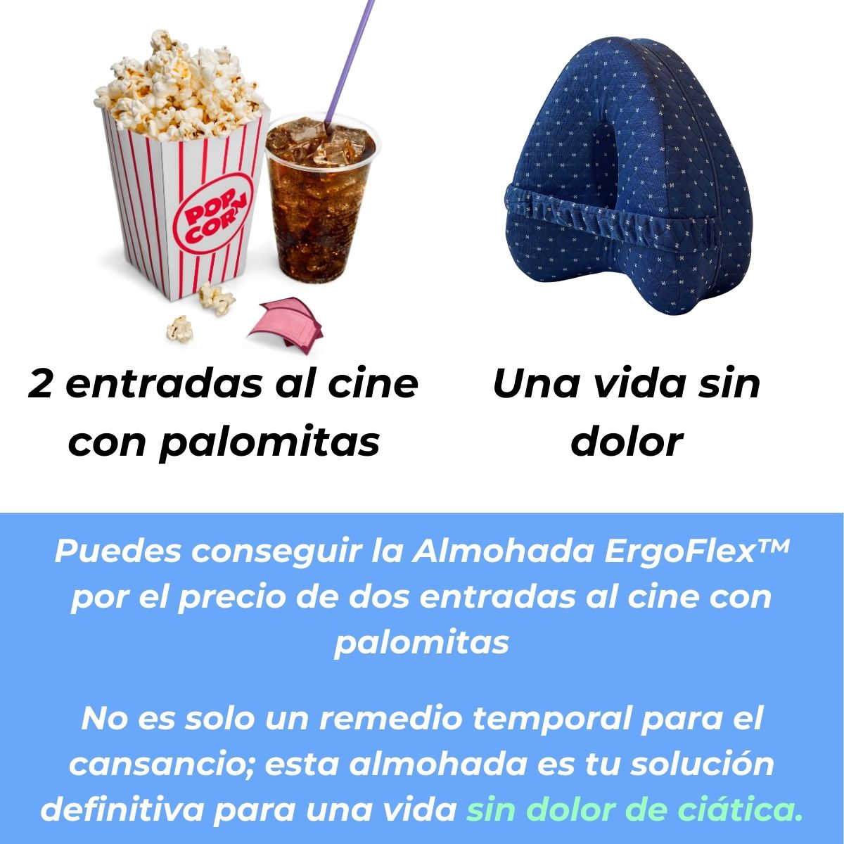 ALMOHADA ERGOFLEX PARA DORMIR MEJOR
