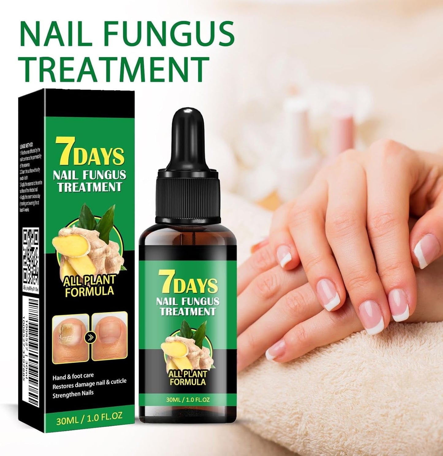 TRATAMIENTO DE UÑAS JAYSUING DE 7 DÍAS, SUERO NATURAL