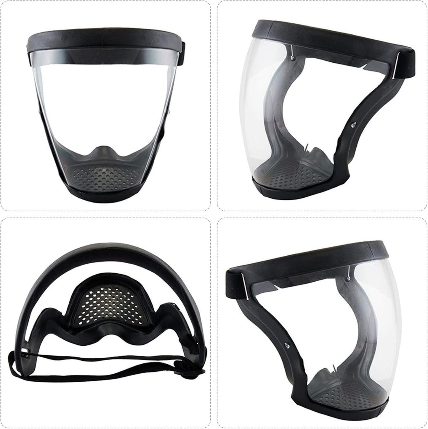 VISOR PROTECTOR TOTAL CLEARFIT TRANSPARENTE