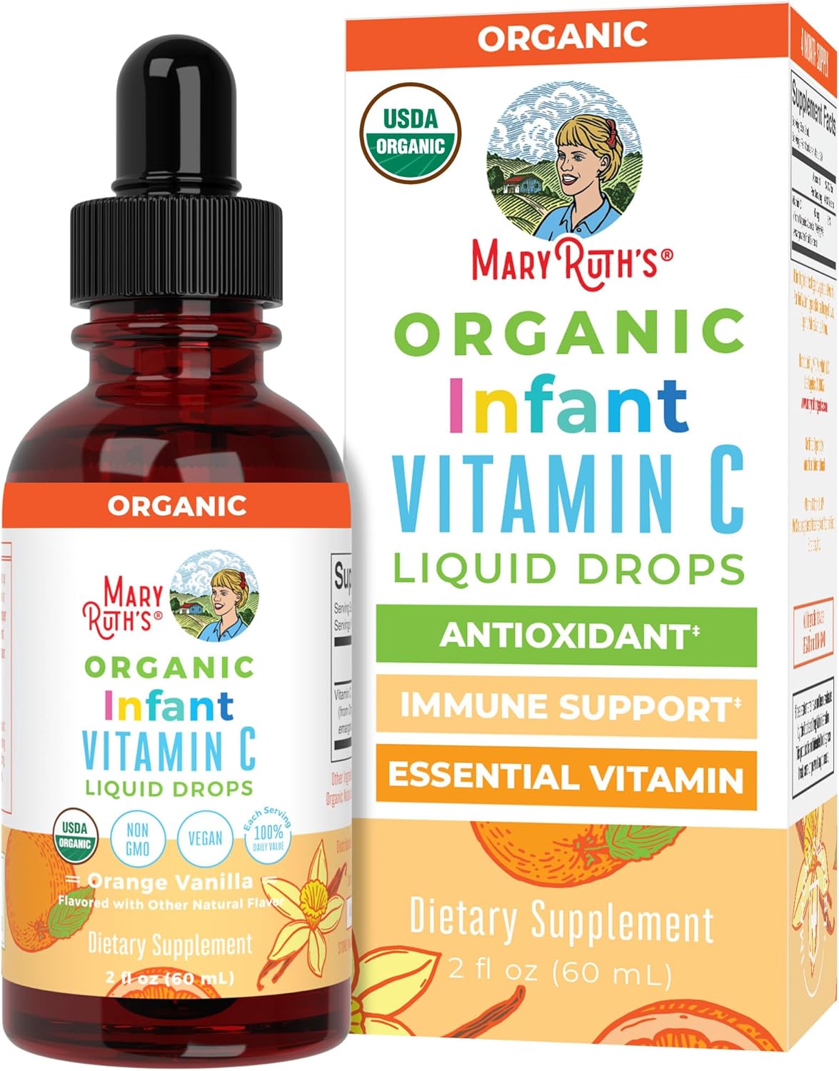 GOTAS ORGÁNICA PARA BEBÉS SALUD - VITAMINA C
