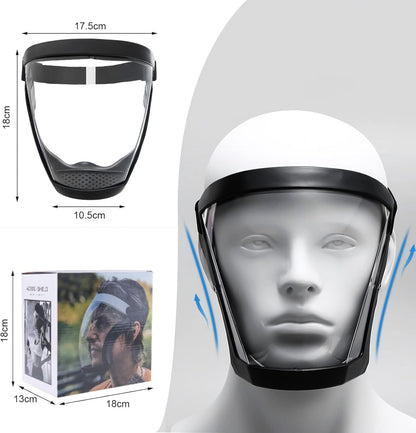 VISOR PROTECTOR TOTAL CLEARFIT TRANSPARENTE