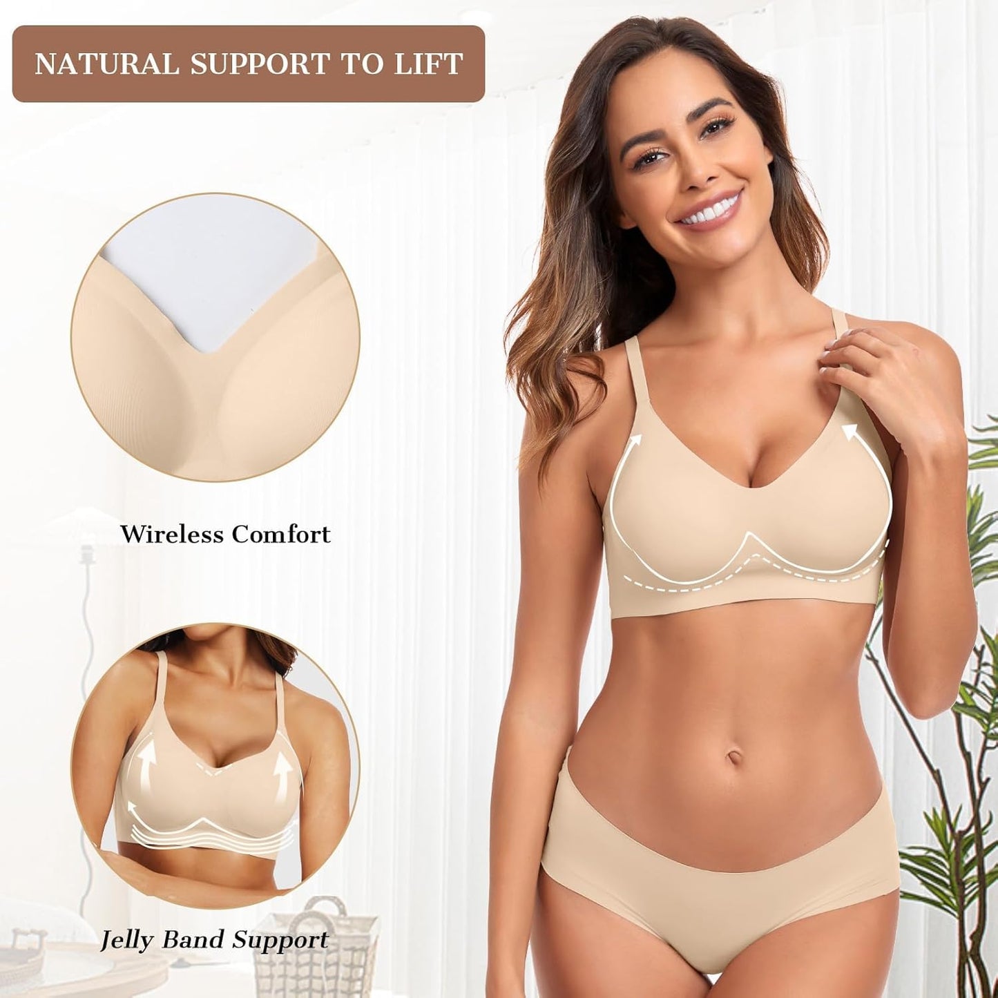 JELLY BRA INVISIBLE CONFORT DIARIO