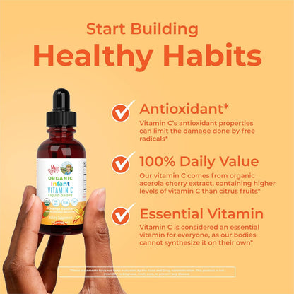 GOTAS ORGÁNICA PARA BEBÉS SALUD - VITAMINA C