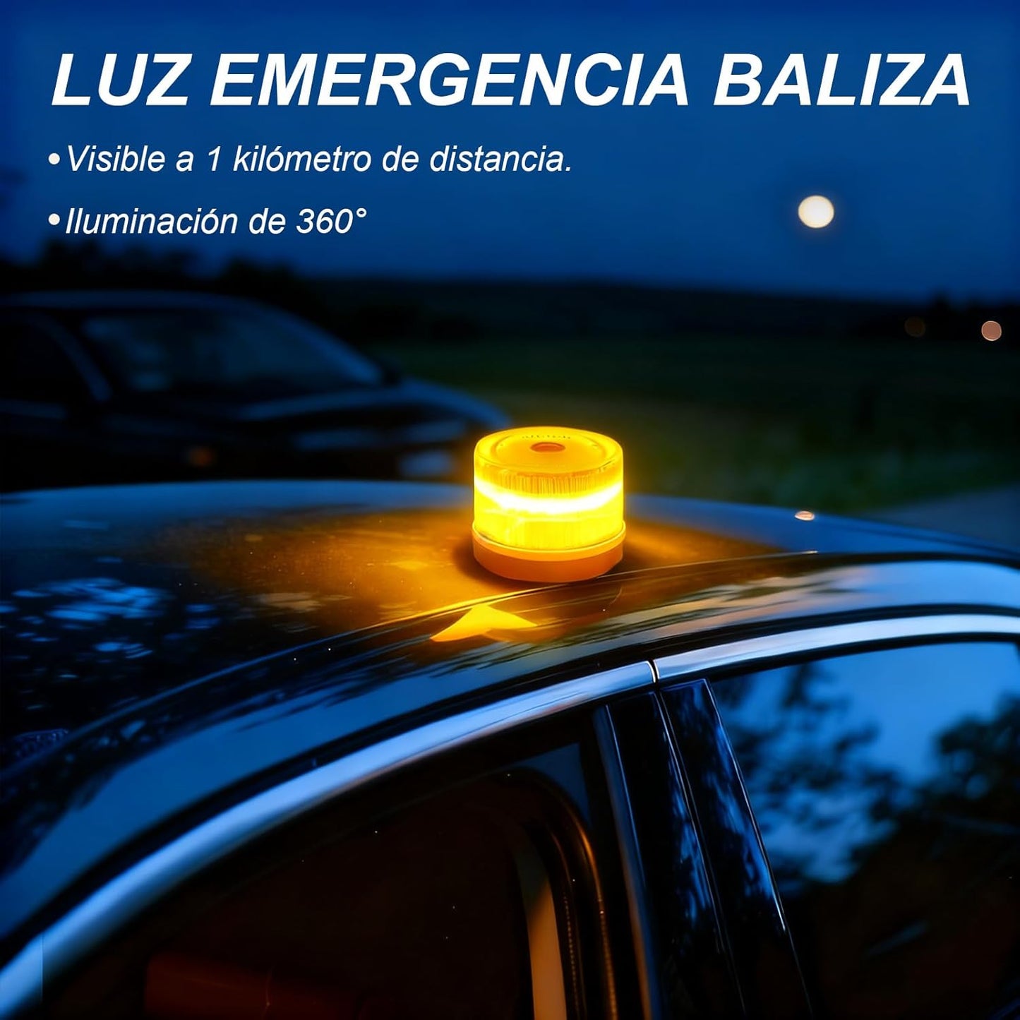 ANTELA LUZ EMERGENCIA BALIZA V16 HOMOLOGADA DGT CON GEOLOCALIZACIÓN