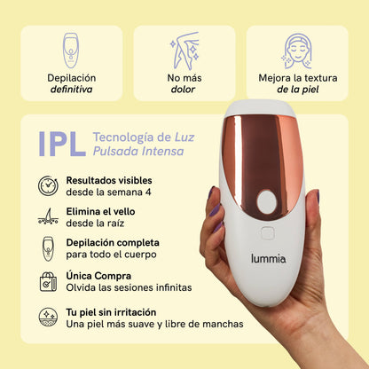 LUMMIA PRO DEPILACIÓN EN CASA