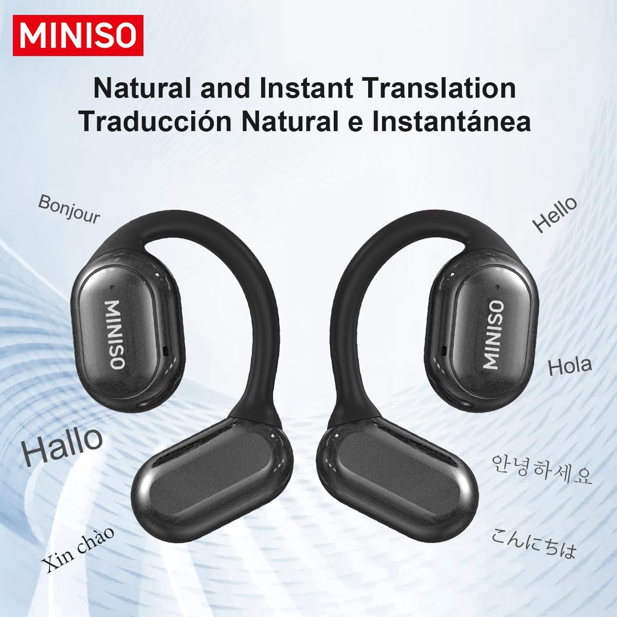AURICULARES INTELIGENTES CON TRADUCION EN TIEMPO REAL Y 32 HORAS DE BATERIA