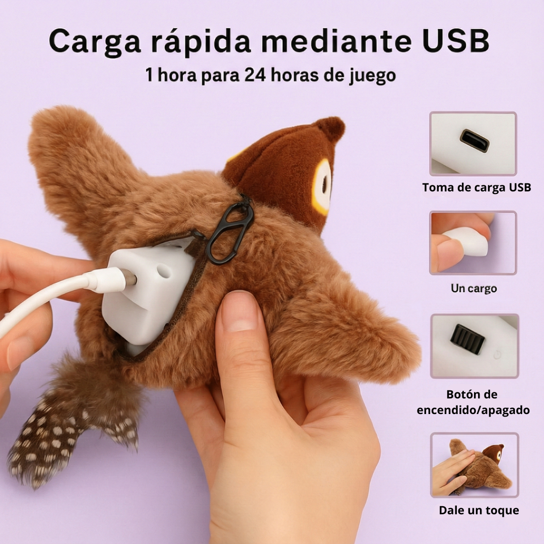 BIRDIEFLY PÁJARO INTERACTIVO INTELIGENTE