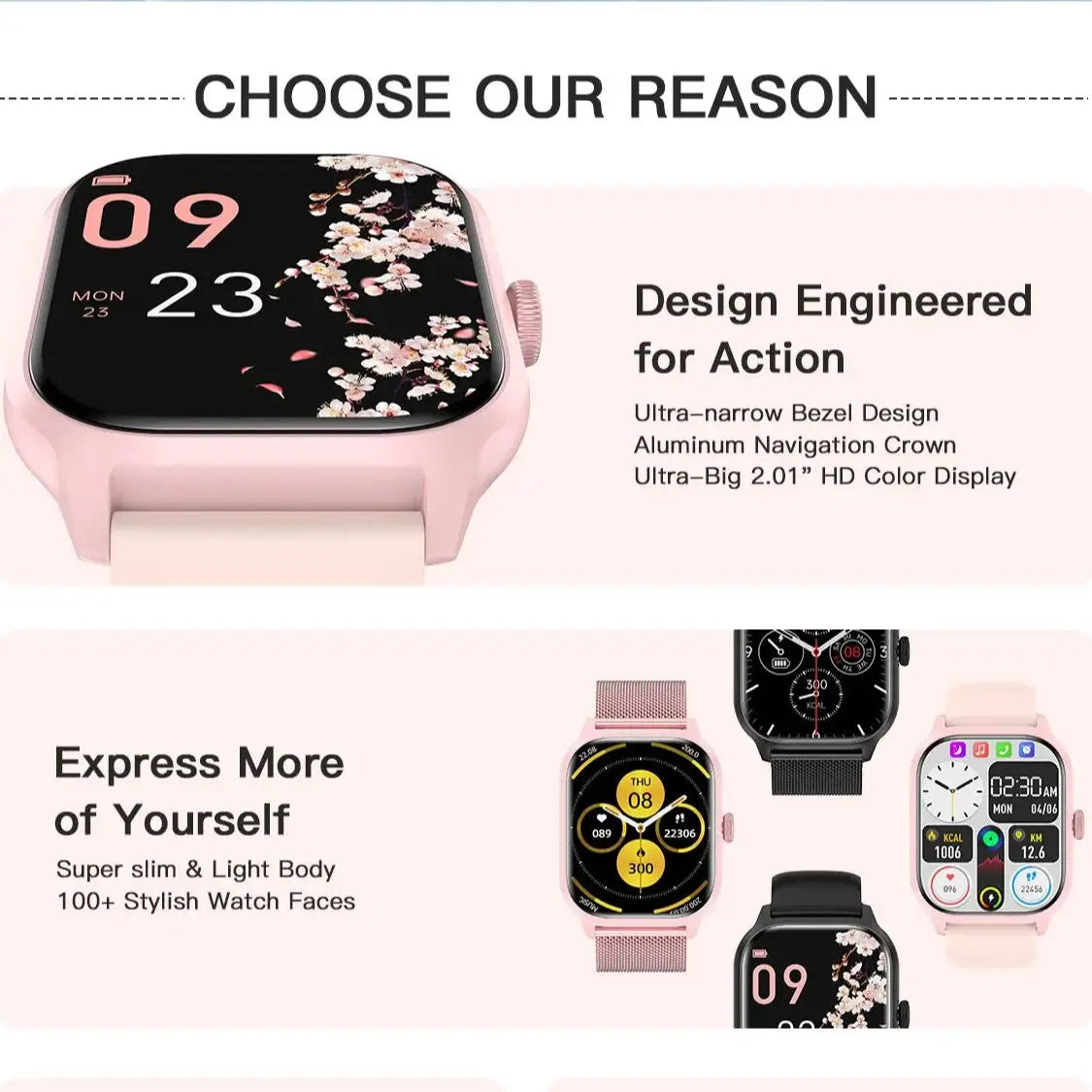 RELOJ INTELIGENTE ELEGANTE