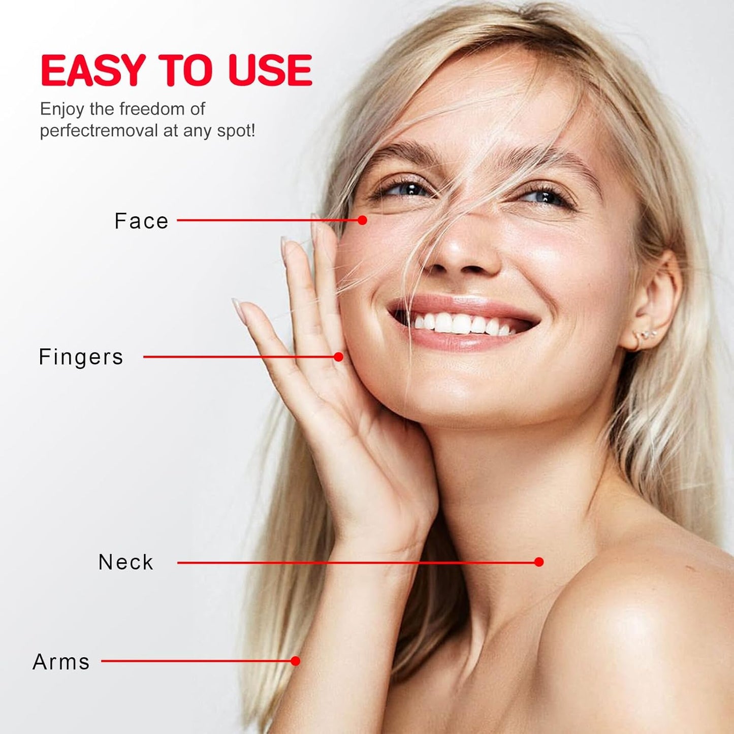 AFEITADORA FACIAL - SUAVE Y FACIL DE USAR